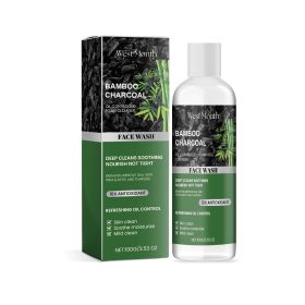 West&Month Charcoal Facial Cleanser Cleans Facial Skin From Oil And Dirt, Keeps Moisturizing, Refreshing And Oil Controlling