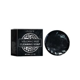 OUHOE Volcanic Mud Cleansing Soap Cleansing Blackhead Acne, Deep Cleansing Of Facial Pores, Moisturizing And Rejuvenating Care