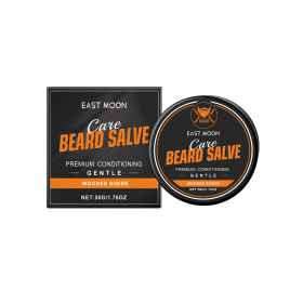 East Moon Men's Wood Beard Care Cream Soft, Set, Nourish, Moisturize, Gentle, Smooth And Glossy Beard