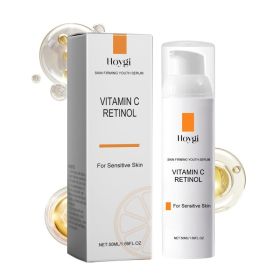 Hoygi Retinol Vitamin C Anti-Wrinkle Serum, Moisturizing Light Line Moisturizing Skin Care Facial Serum (Option: 50ml-93g-4.84*1.57*1.57inch)