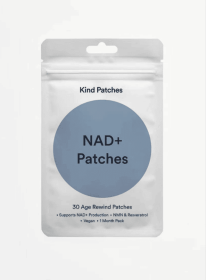 NAD Plus Patches by Kind Patches for Unisex - 30 Count Patches - Pack of 4 (style: paster-1)